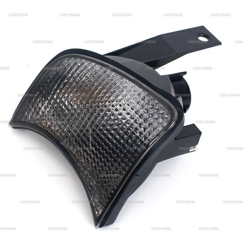 Pair For BMW 5-Series E34 1989 1990-1995 Black Corner Lights Turn Signals light - Image 3 of 4