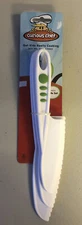Curious Chef TCC50029 Three Piece Nylon Knife Set New In Packaging