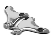 Sozius Fussrasten-Halter FüR Harley Davidson Sportster 883 Superlow 11-13 Chrom
