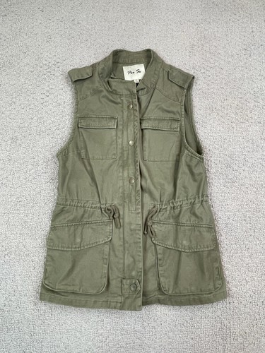 Green Jacket Sz M Vest Military jacket 