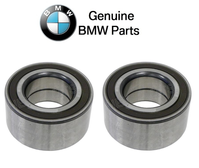 For BMW E82 E90 E91 E92 Pair Set of Left & Right Rear Wheel Bearings