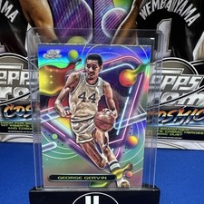 2023 Topps Chrome Cosmic Basketball George Gervin Refractor #115