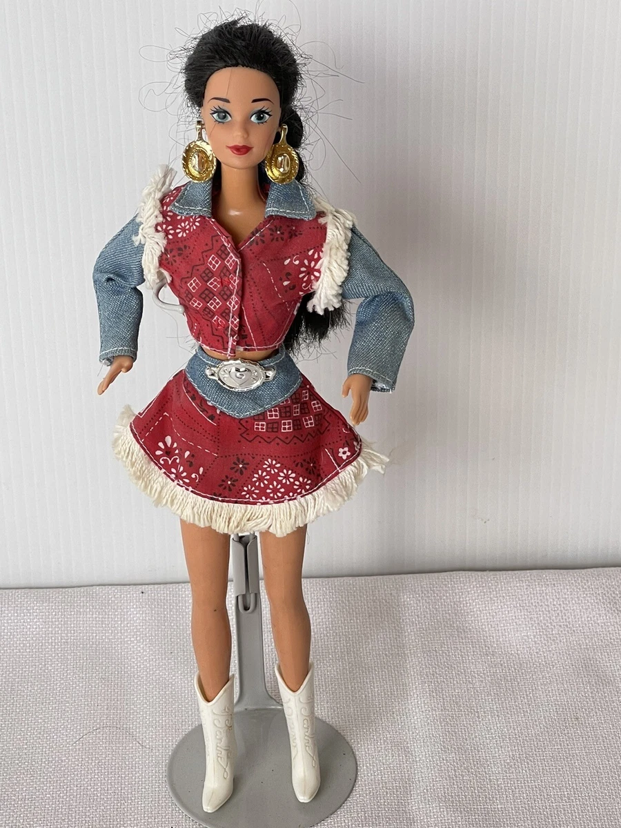 Barbie Tara Lynn Doll Redressed In Tagged Demin 93 Steffie Face
