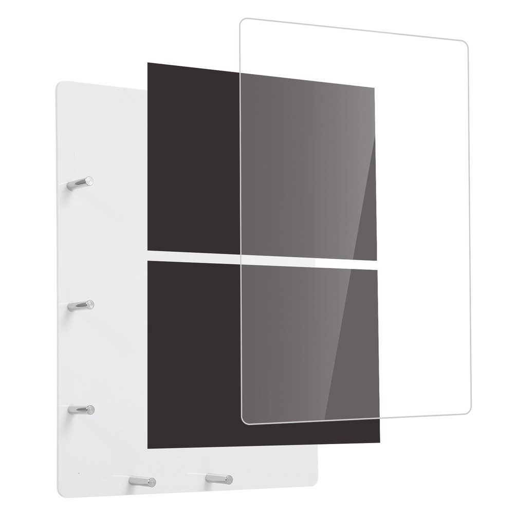Positioning Clear Acrylic Stamping Platform 7.87*5.9in for DIY Q6U5