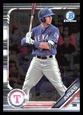 2019 Bowman Chrome Draft Diosbel Arias   BDC-112 Texas Rangers