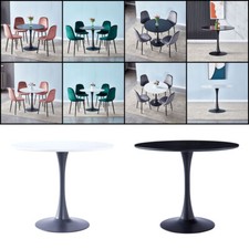 2/4 Seater Round Table Lounge Commercial Kitchen Dining Chair Garden Out/Indoor