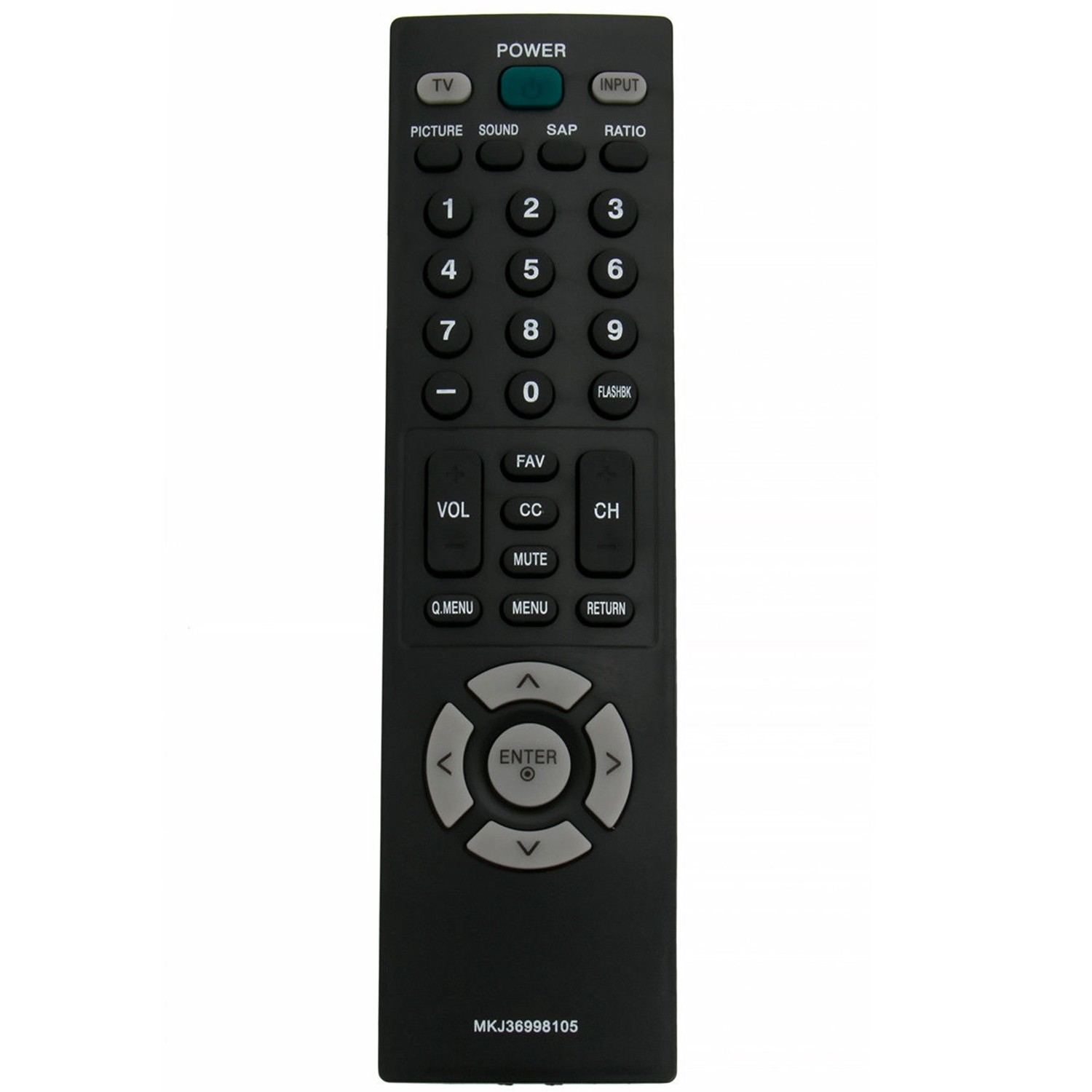 New MKJ36998105 Replace Remote for LG TV 22LG30DC 26LG30 26LG30DC 19LF10 19LF10C