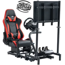 Hottoby G920 Racing Sim Cockpit Stand or Seat Fit Thrustmaster Fanatec Logitech