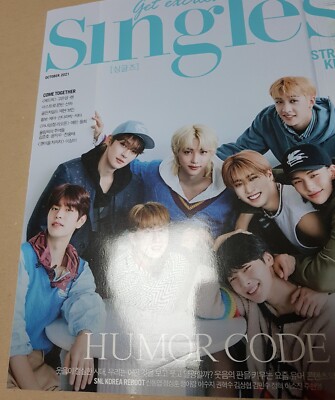 Stray Kids/Cutting Cover+14P-Not Whole Magazine/Singles Korea/Oct