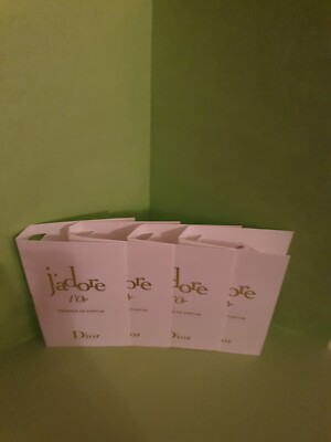  JADORE L'OR 1 ml Essence de Parfum Spray 4 Stück Proben Luxus & Edel