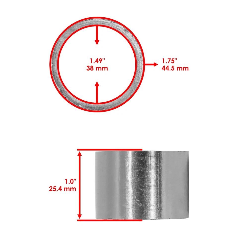 Junta silenciadora para Honda CB300F CB300FA ABS 2015-2018 / CRF250 L LA RL RLA 17-20 Foto 2 de 4