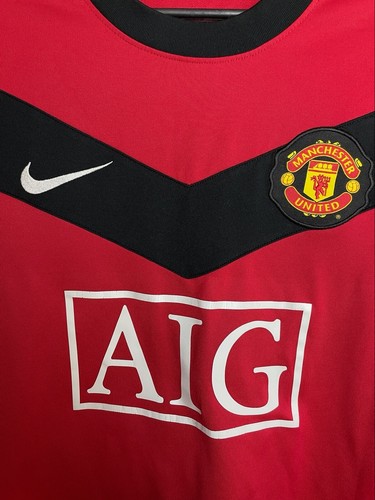 Manchester United 2009/2010 Home Football Shirt #10 Rooney Fußball Trikot Größe M - Bild 4 von 12