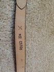 NWT Ladies Brighton Belt, Brown Leather, Woven Insert,Heart Buckle, Size Medium  — photo 5