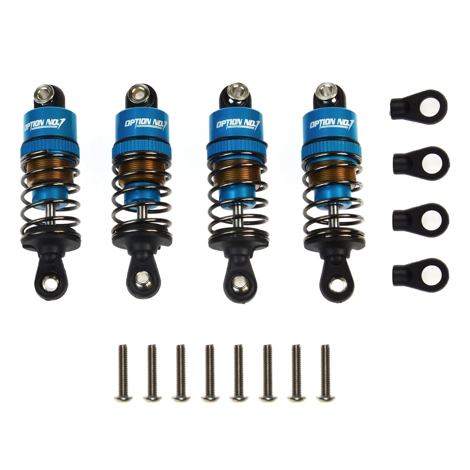 Amortiguadores/absorbedores de aceite de aluminio para Tamiya M-03/M-04/M-05/M-06 RC Touring Car Foto 2 de 4