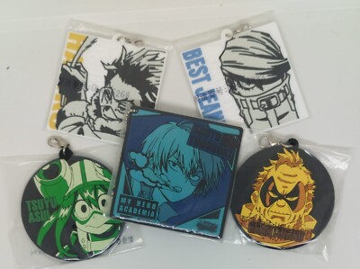 MY HERO ACADEMIA - Goodies - Schlüsselanhänger - Ichiban Kuji - 5er Set
