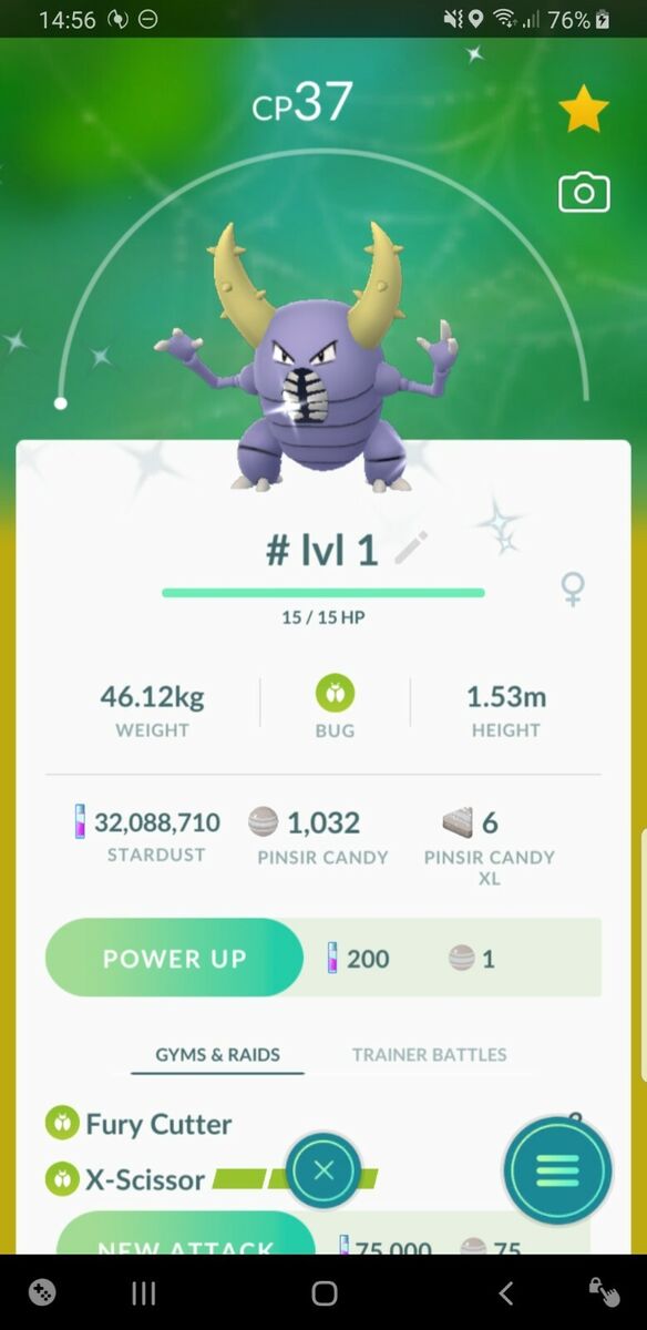 1/64* SHINY RATE POKEMON in POKEMON GO! 