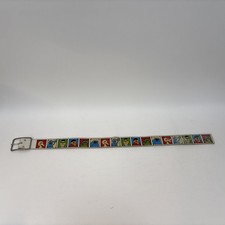 Vintage Childrens Sesame Street Muppets Belt 25  Bert, Ernie, Big Bird, Oscar