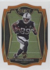 2020 Panini Select Premier Level Orange Prizm Die-Cut Bryan Edwards #176 0c6