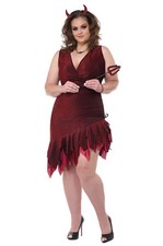 Red-Hot Sizzling Devil Plus Size Costume