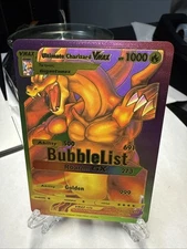 Ultimate Charizard VMAX Rainbow Foil Fan Art Card Hp1000 Roar!!!!GX💥💥💥