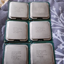 Intel Core 2 Duo E8400 SLB9J CPU Processor 3.33 GHz (Lot of 6)