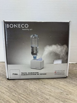 Air-O-Swiss AOS 7146 Travel Ultrasonic Humidifier Boneco Healthy Air - White