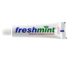 144 Tubes of Freshmint 1.5 oz. Anticavity Fluoride Toothpaste, Tubes do no