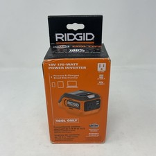 Ridgid 18V Volt Cordless 175-Watt Power Inverter AC86097 *Tool Only*