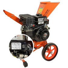 Grade 1 Ex-Demo Electric Start Petrol Wood Chipper 6HP 208cc 50mm – FM6DDES