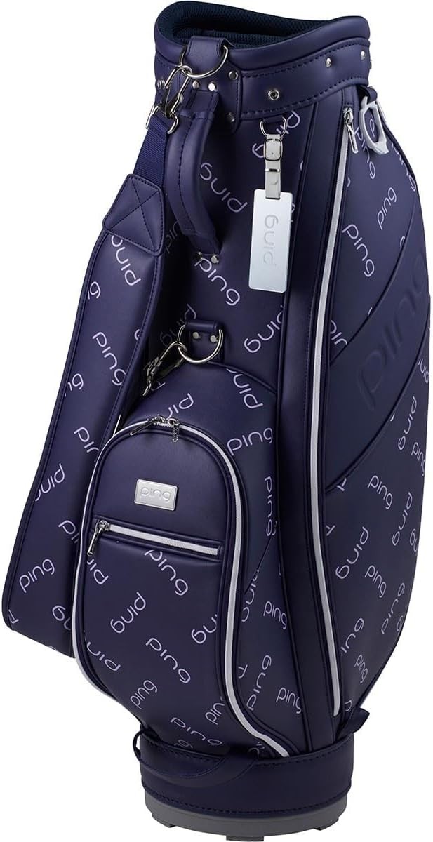 Ping Micro Monogram PING Golf Bag 8.5inch CB-L2503 Monogram 47inches 3.4kg Women's Purple ...