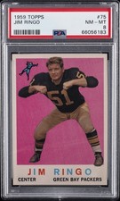 1959 TOPPS #75 JIM RINGO PSA 8