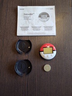 Pokewalker Pedometer Nintendo DS Pokemon HeartGold SoulSilver Accessory