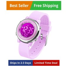 Kids Digital Sport Watch, Boys Girls Waterproof Sports Outdoor Watches Children