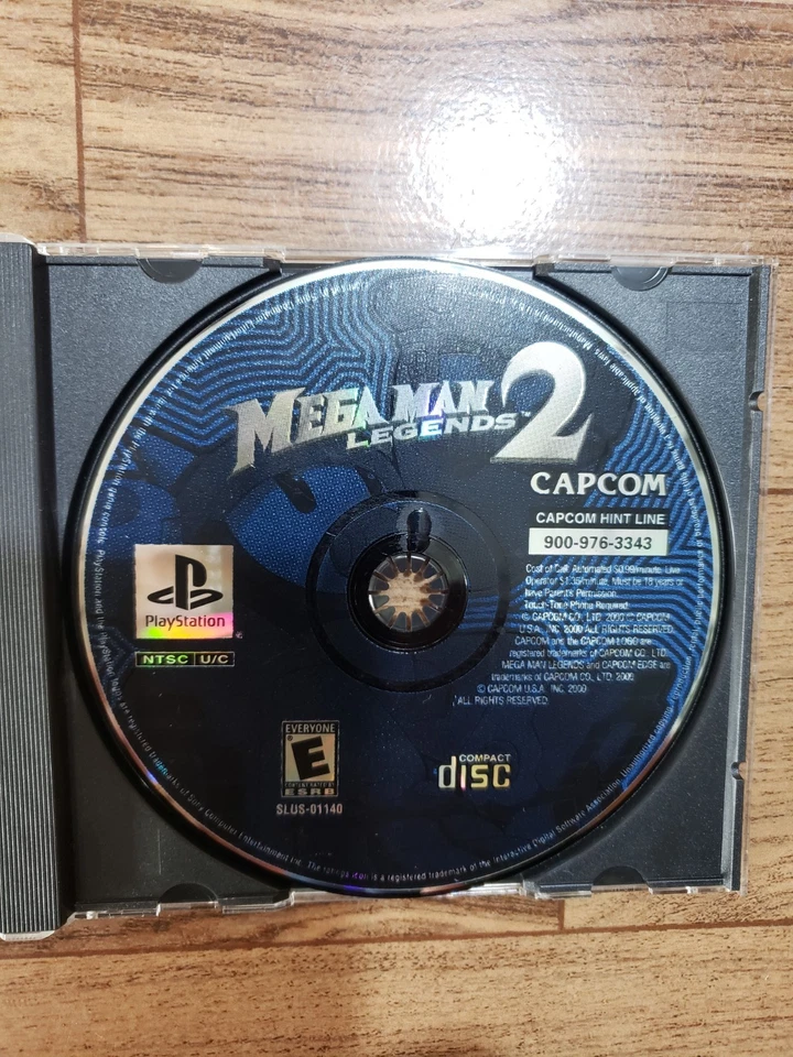 Disco de juego Mega Man Legends 2 Playstation 1 PS1 2000 solo para reparación Foto 2 de 4