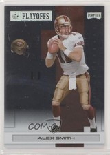 2007 Playoff NFL Playoffs Silver Metalized 132/249 Alex Smith #85 e5r