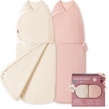 Momcozy Airflow Baby Swaddle, 100 Cotton Lightweight Ultra Breathable, Ideal