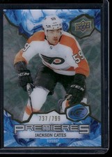 2021-22 Upper Deck Ice #154 Jackson Cates Green #/799