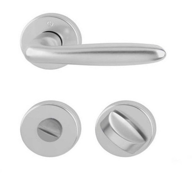 Hoppe WC-Drückergarnitur Verona WC-Garnitur Schnellstift NEU