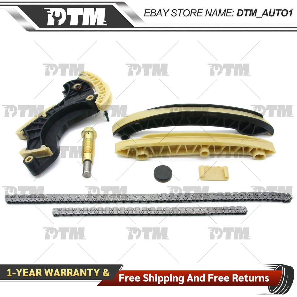 Kit de cadena de distribución y piñones de válvula variables aptos para 03-05 Mercedes-Benz C230 1,8 L Foto 3 de 4