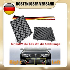 2x Für Bmw E60 E61 M Paket Mesh Gitter Grill Blende Vorne Stoßstange51117897186