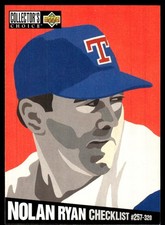 Nolan Ryan 1994 Collector's Choice #320 Rangers MLB READ FREE SHIP AutographDen