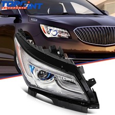 Passenger Side Headlight Assembly For Buick LaCrosse 2.4L 3.6L 2014-2016