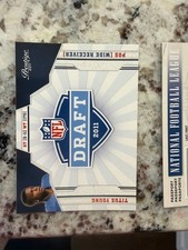2011 PRESTIGE NFL FOOTBALL ROOKIE DRAFT CARD BOISE STATE TITUS YOUNG #38