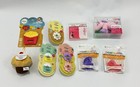 Unicorn Nookums Pacifier Paci Holder Plush Pink Stuffed Animal Bundle