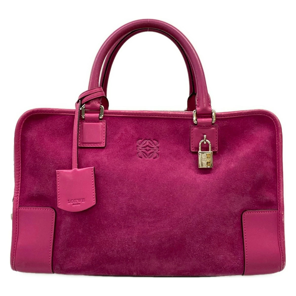 Pink Leather Exterior Loewe Bags & Handbags for Women for sale | eBay