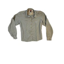 The North Face Womens Plaid Button Down Shirt Long Sleeve Outdoor XL