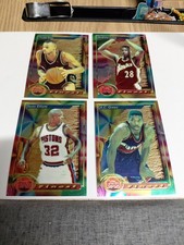 1990s Topps Finest Refractor Lot A.C. Green Sean Elliott Todd Day Lang