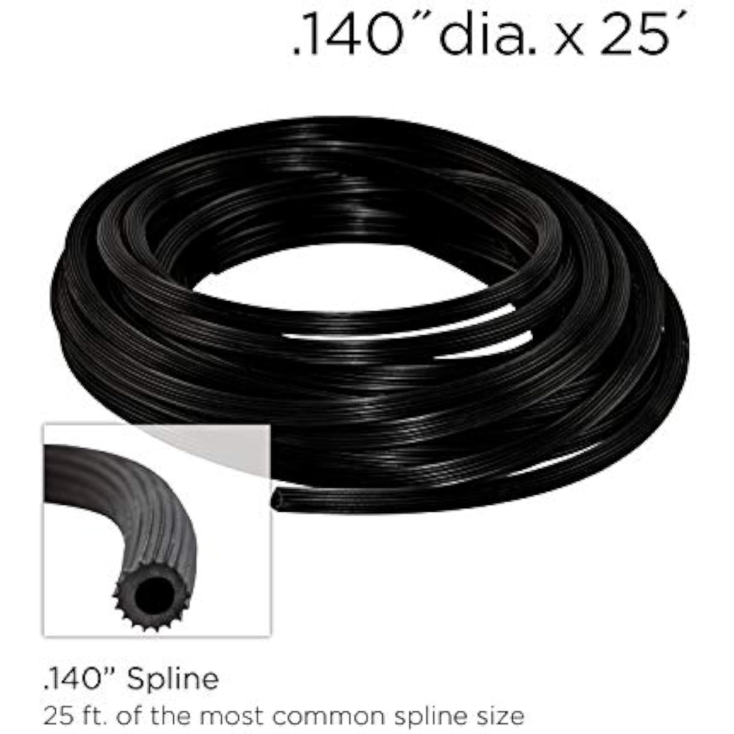 Standard 36"x 84" Charcoal Fiberglass All-in-One Window & Door Screen Repair Kit