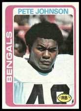 Pete Johnson Rookie 1978 Topps #434 Cincinnati Bengals