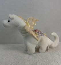 Ty Beanie Babies “Magic The Dragon” 1995 Retired P.V.C Pellets With Tags Errors